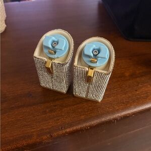 Pashion Footwear Silver 4 in Heels